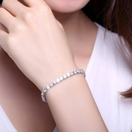 Bracciale Tennis 925 Moissanite