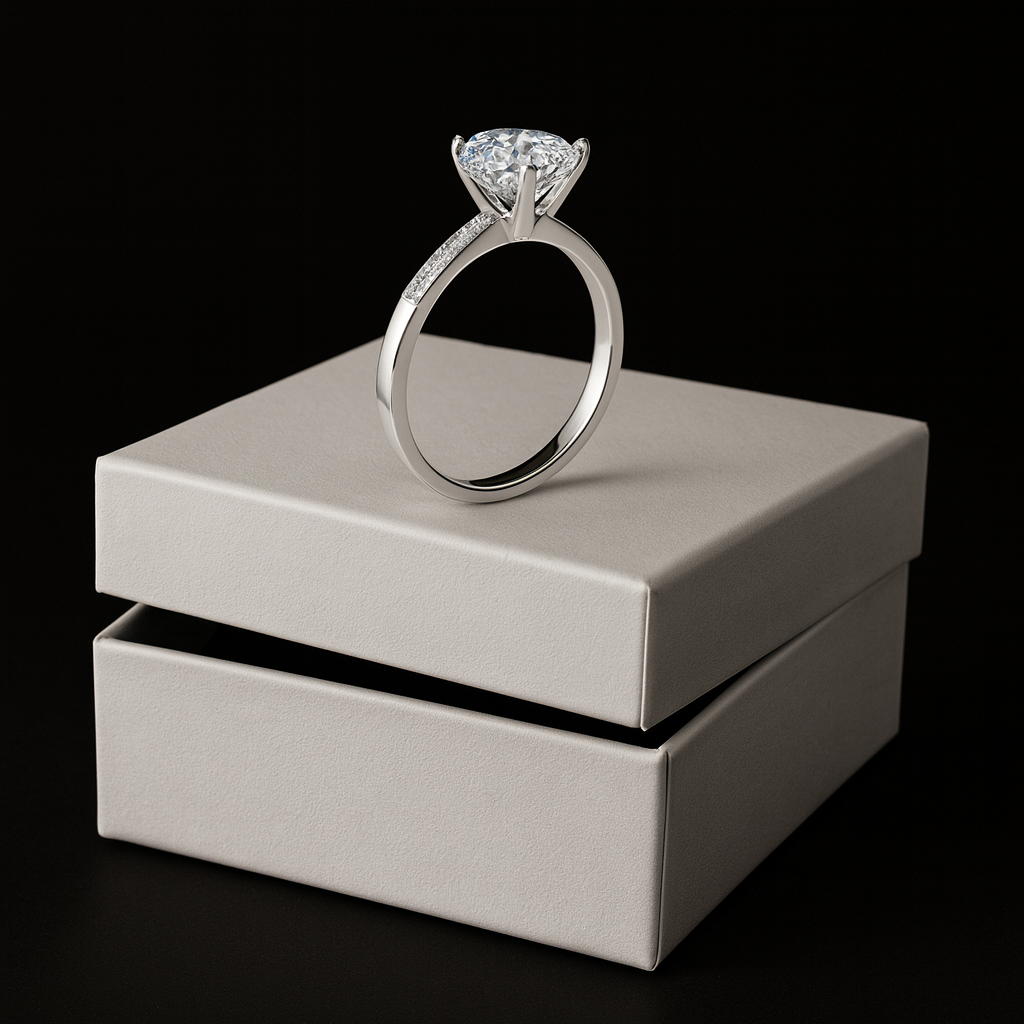 Anello Solitario 925