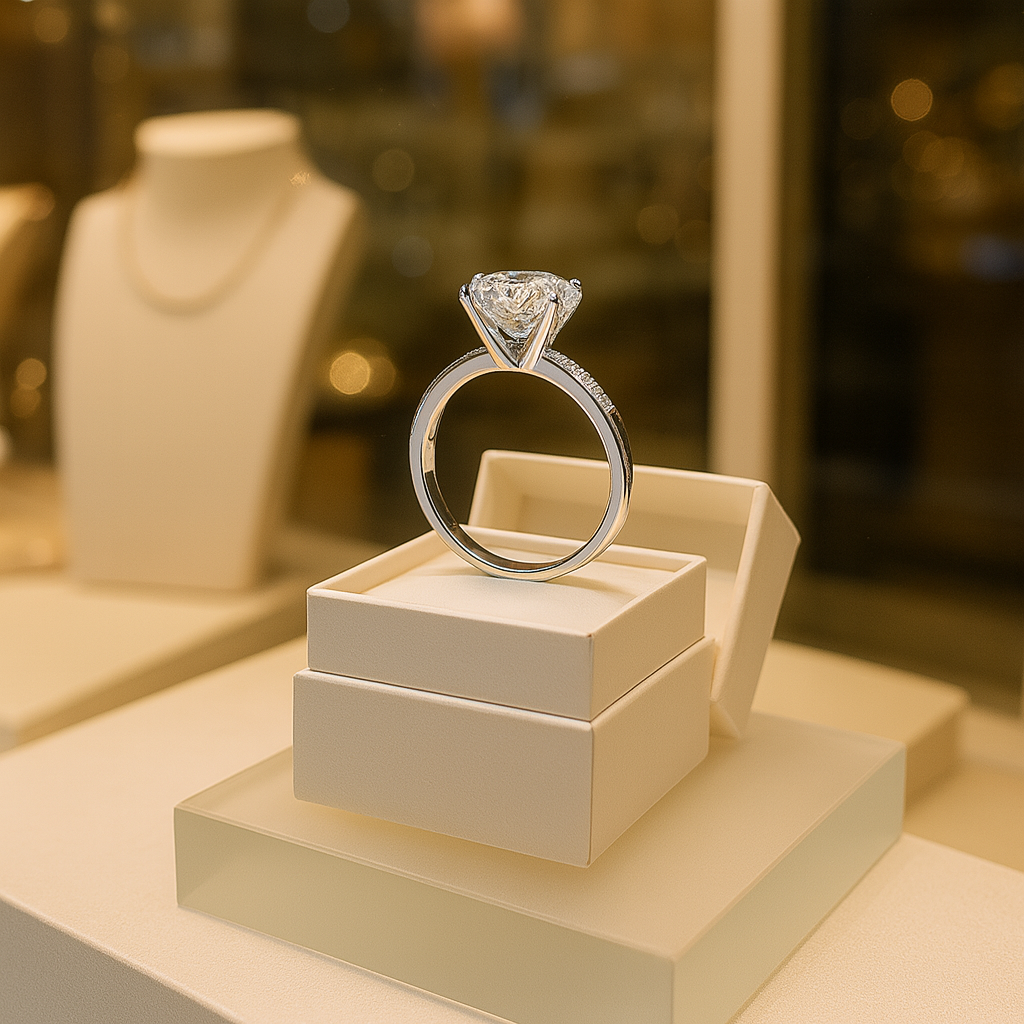 Anello Solitario 925